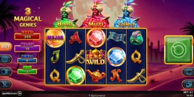Spinomenal Unveils Arabian Adventure with 3 Magical Genies