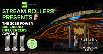 StreamRollers 2026: World’s First Top 100 Casino Influencer Awards Debut May 2 at SAHARA Las Vegas