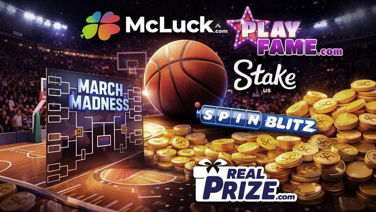 Best Sweepstakes Casino Promos This Week: March Madness Bracket Tournaments