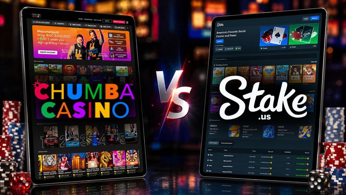 Chumba Casino vs Stake.us: Which One Fits Your Play Style